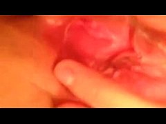Большая жопа в синих лосинах